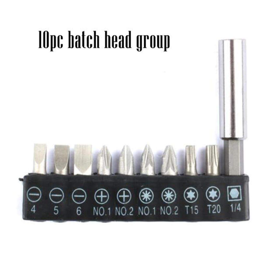 KONEKTOR OBENG PRESISI 10IN1 HEX 1/4 INCH MAGNETIC DRILL EXTENTION + SOCKET