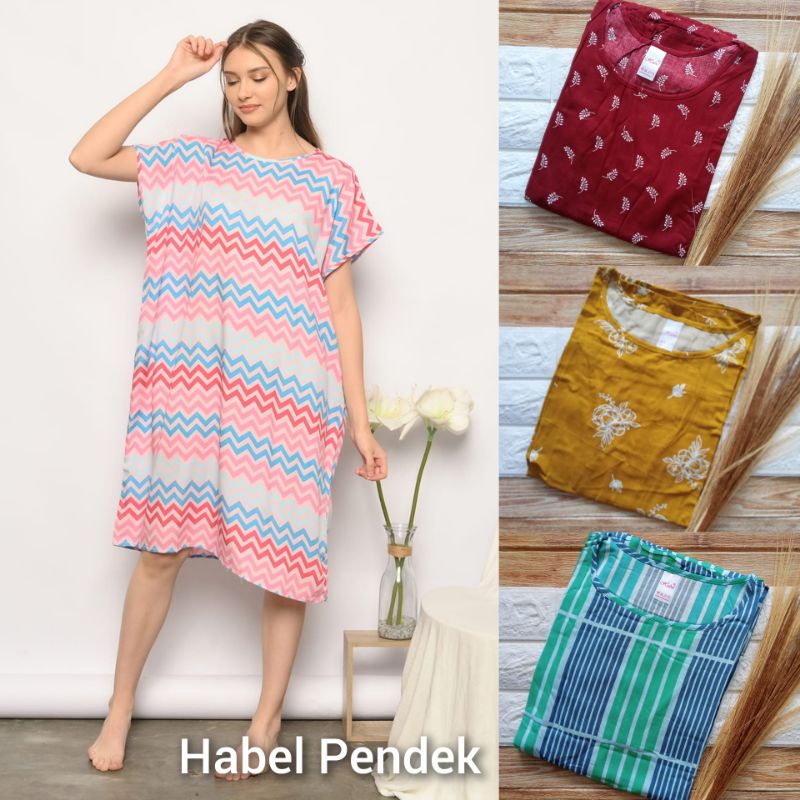 Daster Rayon Habel/CSL  PENDEK SELUTUT Non Busui