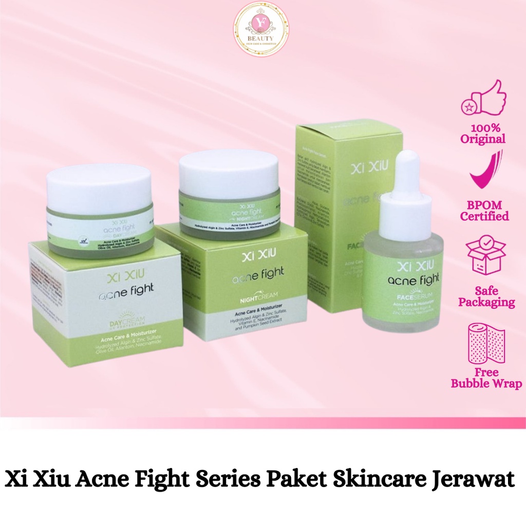 ✨YF BEAUTY✨ Xi Xiu Acne Fight Series Paket Skincare Jerawat