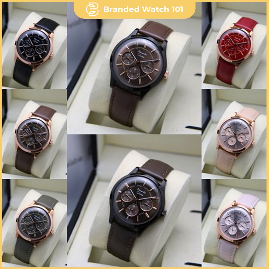 ORIGINAL Jam Tangan Wanita Cewek Alexandre Christie AC 2945 / AC2945 / 2945 Garansi 1 Tahun Leather