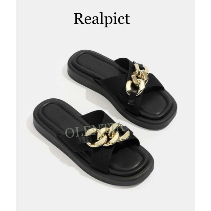 Sandal Wanita Sandal casual wedges platform SR 08