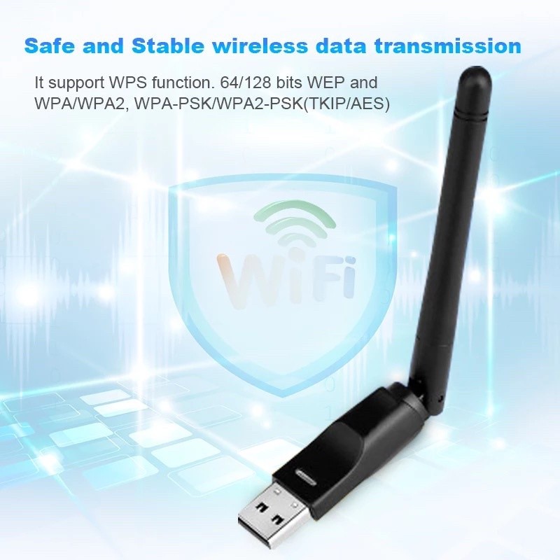 Usb 2.0 wifi NB 150Mbps straight antenna 2.4ghz wireless adapter mtk-7601 - Usb2.0 wi-fi antena dongle mtk7601