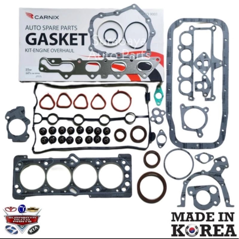 Gasket Full Set Chevrolet Kalos Lova Packing Set Mesin Chevrolet