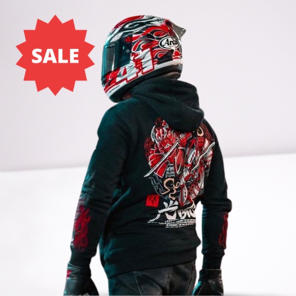 PROSTREET HOODIE SUNMORI YIN YANG V2 BALANCED SAMURAI JEPANG