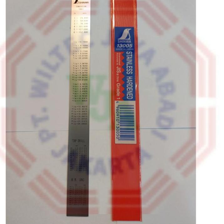 

Recomendオ Penggaris Stainless Steel 150mm/15cm Merek SHINWA Japan ~