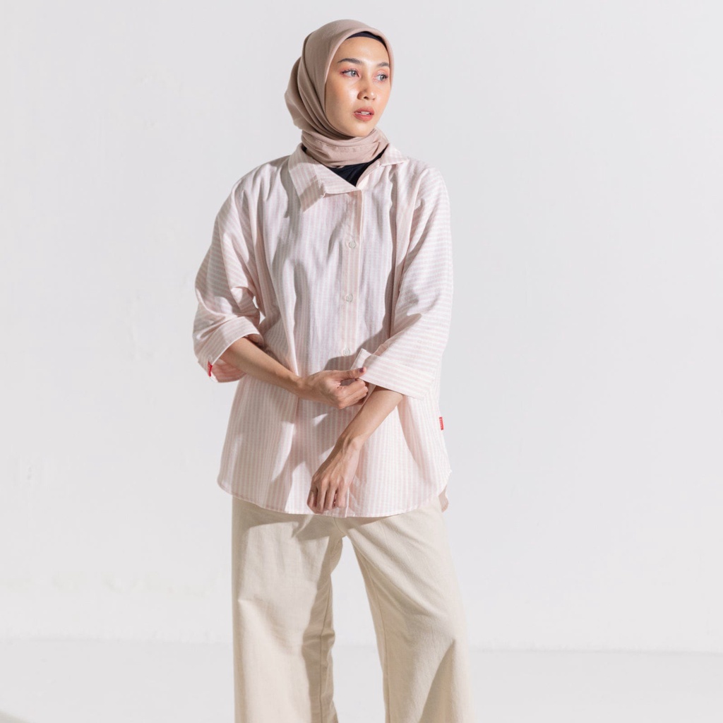 M Tunik Batwing Stripe dauky