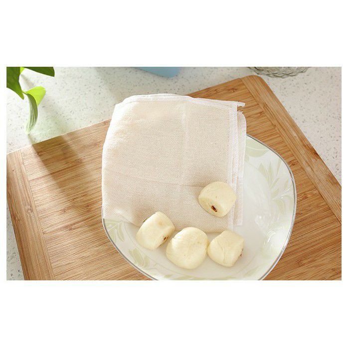 JT - Kain Kukusan Makanan Alas Tatakan Pengukus 32 x 32 cm Cotton Steamer Cloth / Kain Pengukus Pumpling