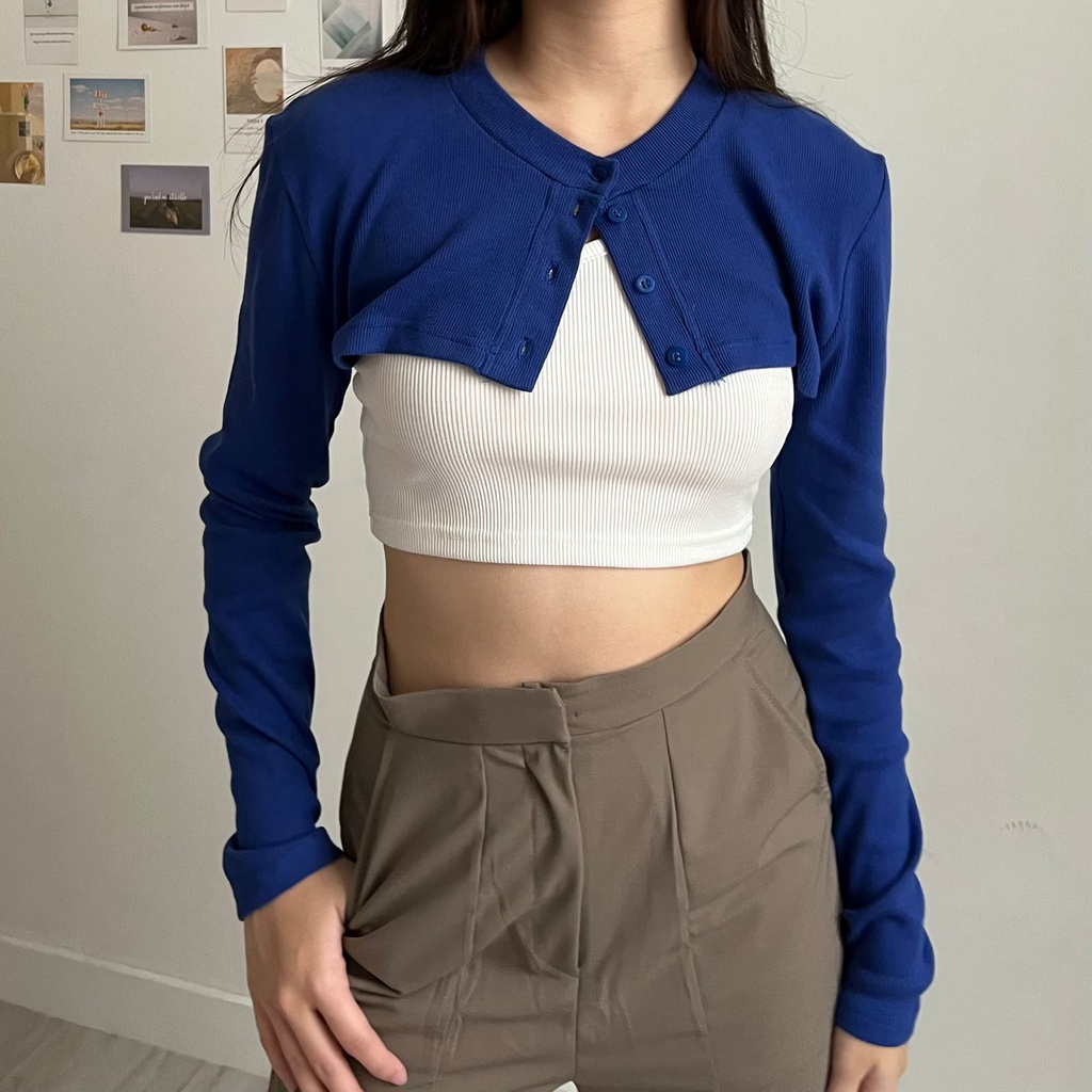 Zoe crop sweater | Aesthete yourlife