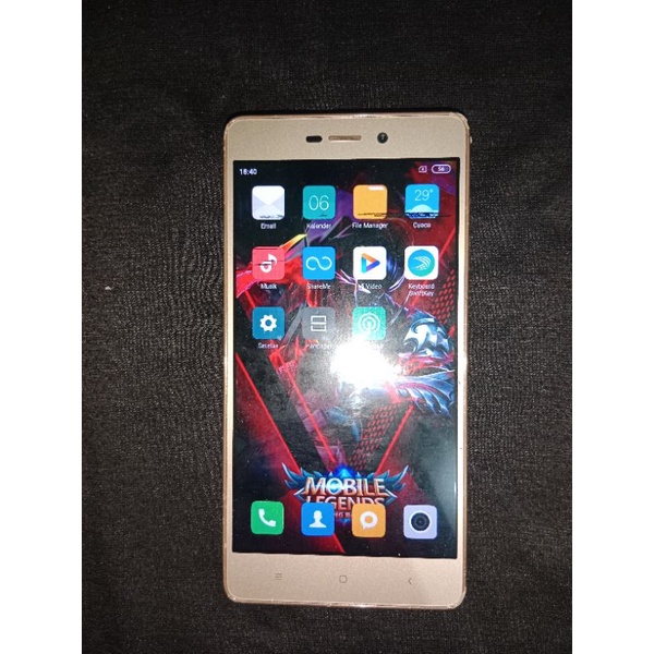 HANDPHONE ANDROID BEKAS SCON NORMAL SIAP PAKAI MODEL XIOMI REDMI 3S RAM 2/16GB
