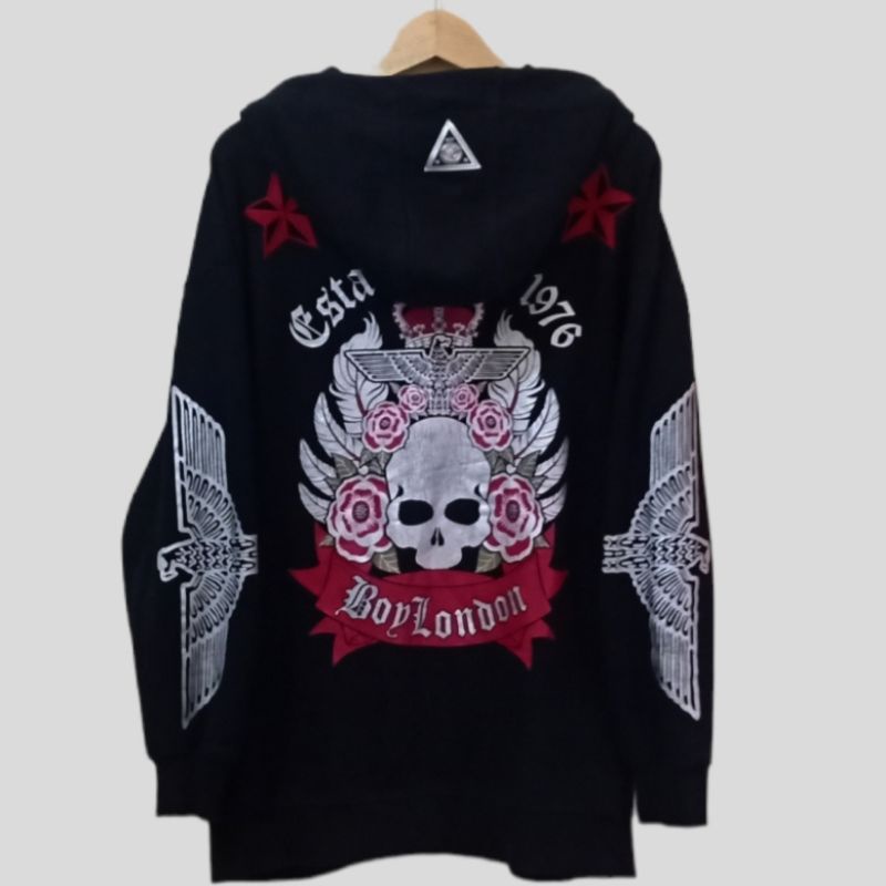 Hoodie Zipper Boy London King