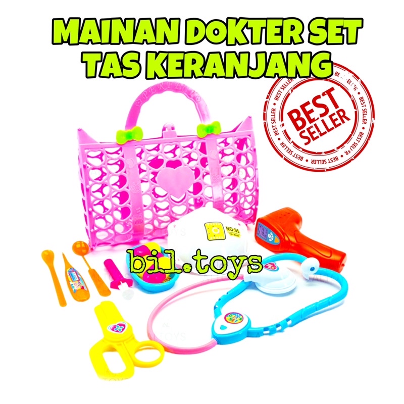 MAINAN DOKTER TAS SET MS01 MAINAN ALAT KESEHATAN