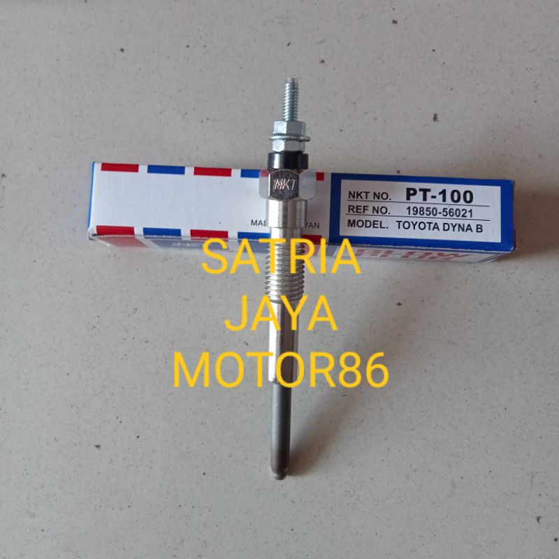 BUSI PEMANAS GLOW PLUG 12V TOYOTA DYANA RINO DELTA TAFT F70 F50 PT-100