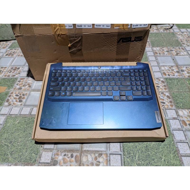FRAME KEYBOARD Lenovo IdeaPad Gaming 3-15imh05 Lampu Latar Biru