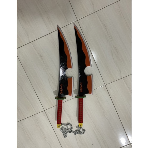 Pedang kayu Uzui Tengen Demon Slayer