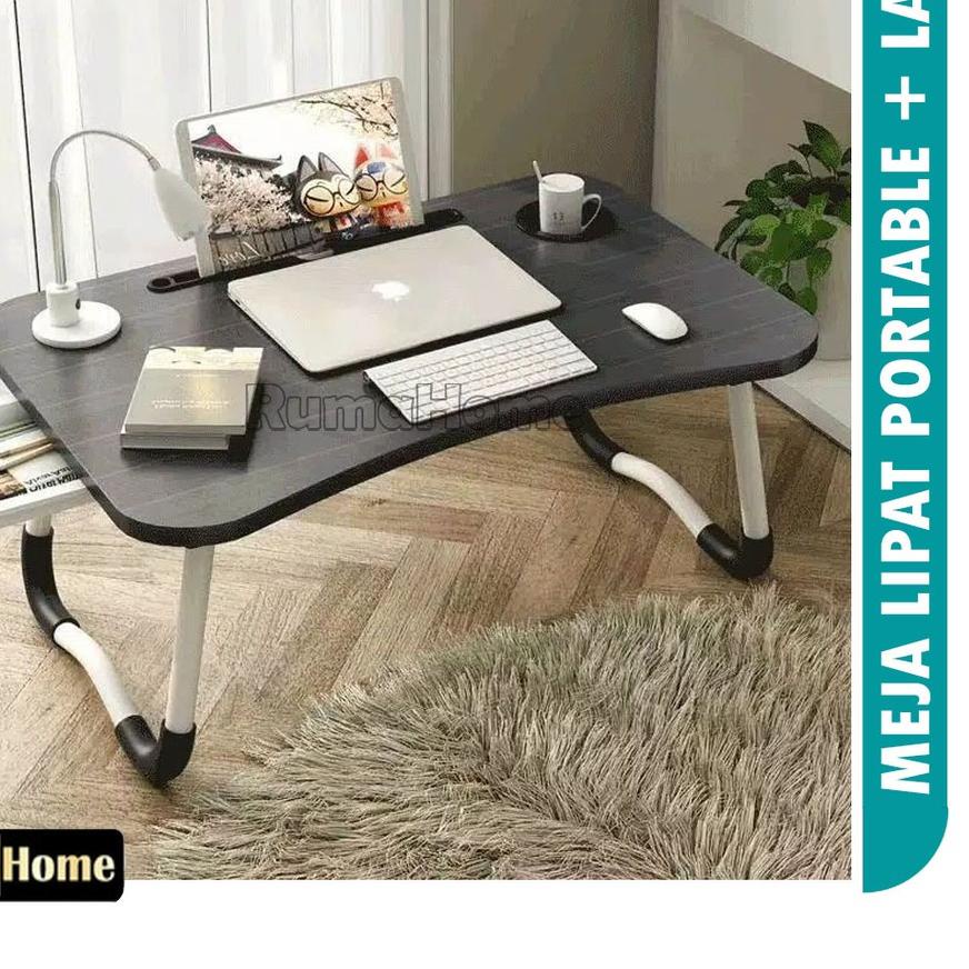 ✨Original✨ Meja Laptop laci,  meja Belajar karakter  Serbaguna and portable bisa naik turun 2 type ?