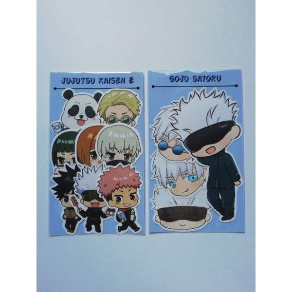 

[ST-PA-06] Sticker Set Anime Jujutsu Kaisen Sticker Gojo Satoru Sticker Itadori Yuuji Sticker Megumi Fushiguro