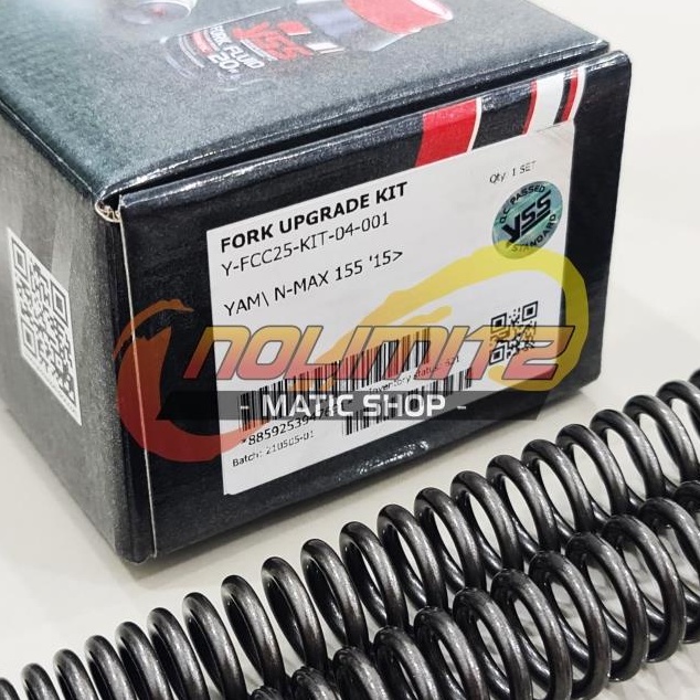 Fork Upgrade Kit YSS Per Shock Depan Free Oli Yamaha NMAX 2020