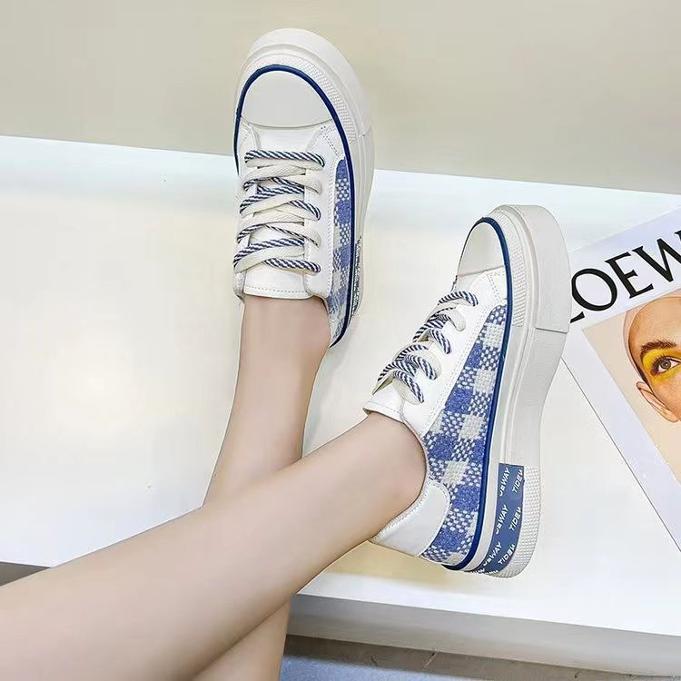 Free Box Sneakers Wanita Import Sneakers Korea Sepatu Snekers Wanita Trend NS T9915