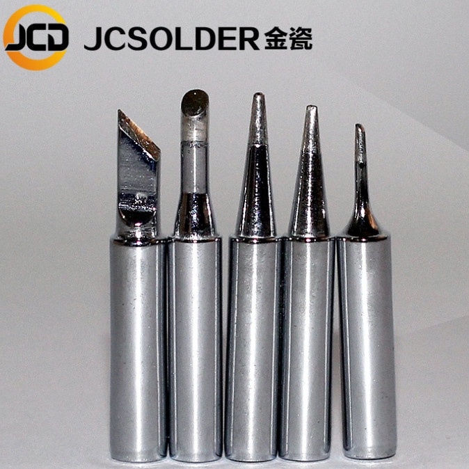 Set 5 in 1 Mata Solder Station Tool 936 936A 900M 908S Ujung Tip Head