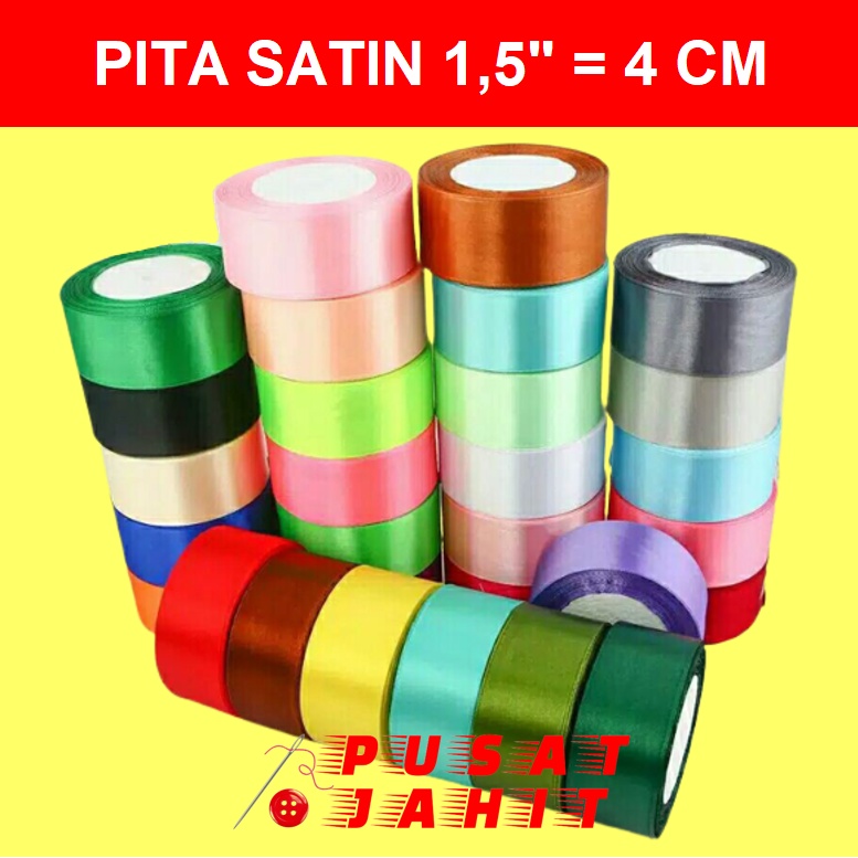 

(ROLL) PITA SATIN 1,5 INCH / 4CM