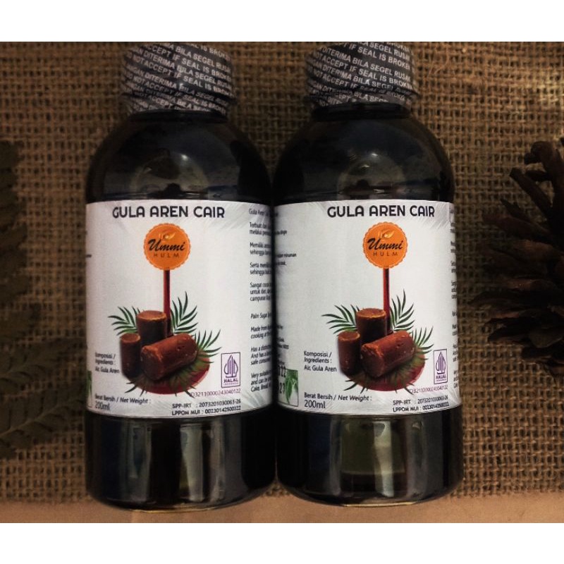 Gula Aren Cair Ummi Hulm 200ml
