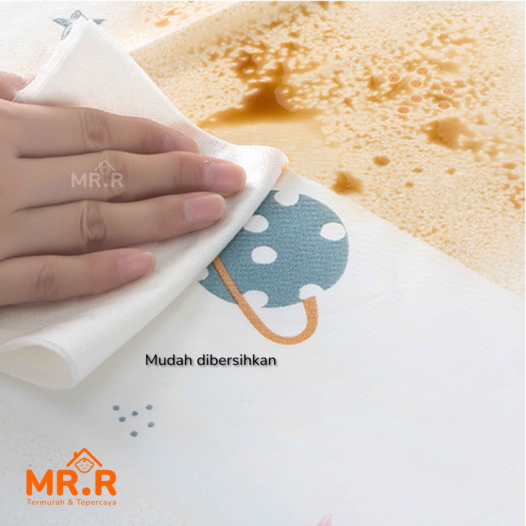 Kain Tutup Kulkas Karakter Taplak Kulkas Waterproof Cover Penutup Kulkas Anti Air Refrigerator Dust Cover