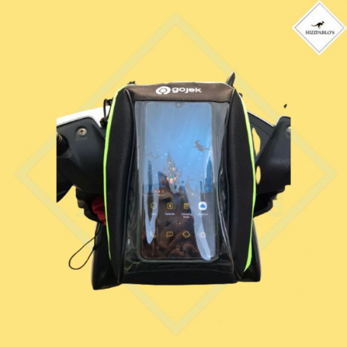 Rain Cover 00Tas Holder Handphone Anti Air Tas Gojek Tas Grab Tas Maxim Tas Ojol