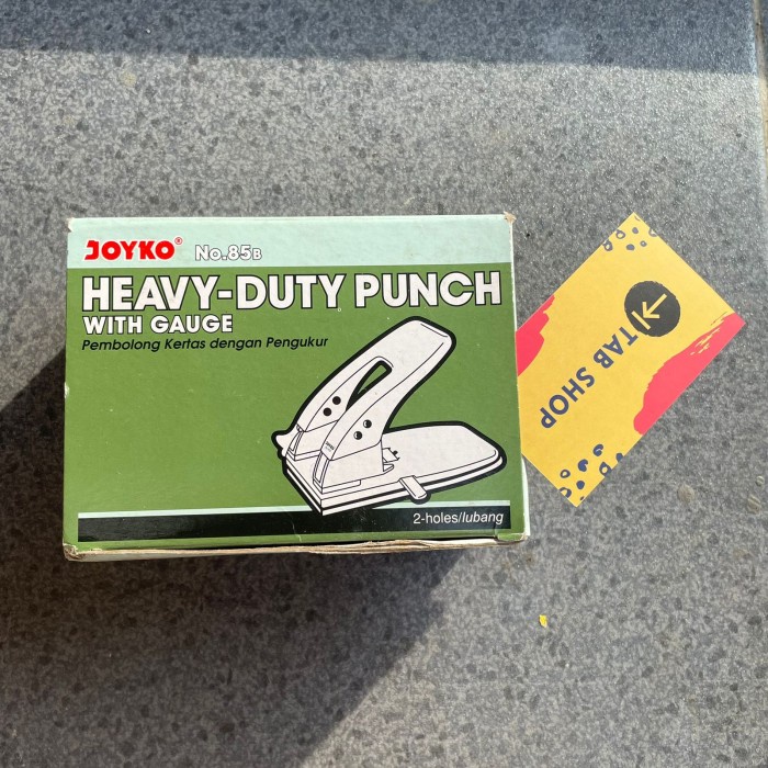 

Segera Miliki Punch / Pembolong Kertas 85B Joyko Heavy Duty Sale!!!