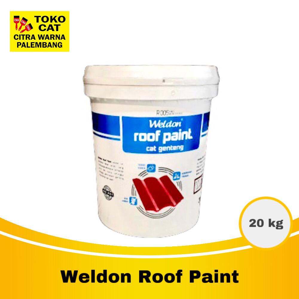 Jual Cat Genteng Weldon Roof Paint Kg Shopee Indonesia