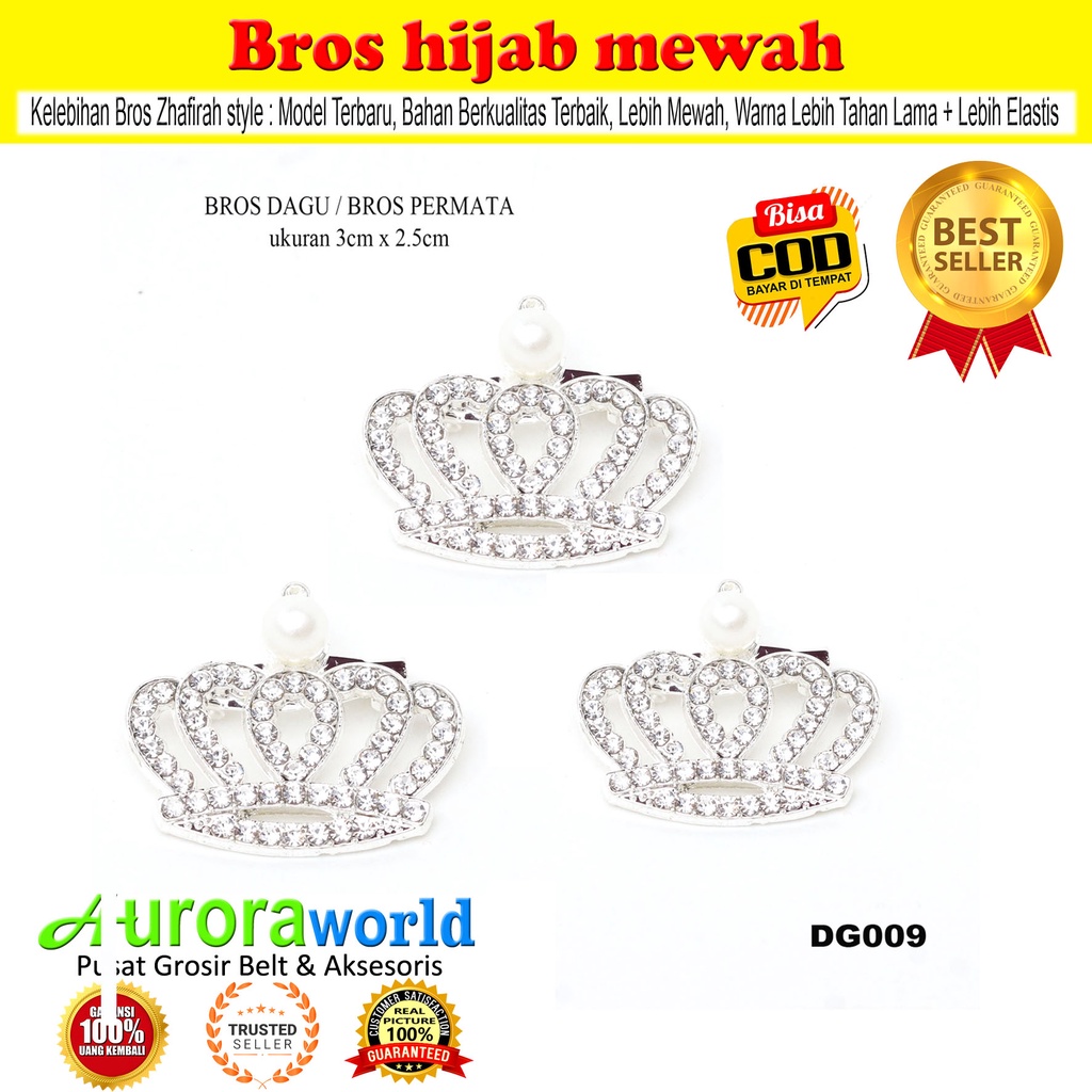 Auroraworld Bros cantik Brooch