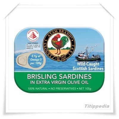 

Ikan Kaleng Dijual Ayam Brand Brisling Sardines - Extra Virgin Olive Oil 105G Tbk