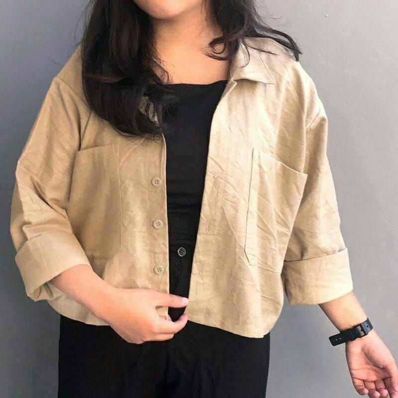 Gita Rami Basic linen shirt