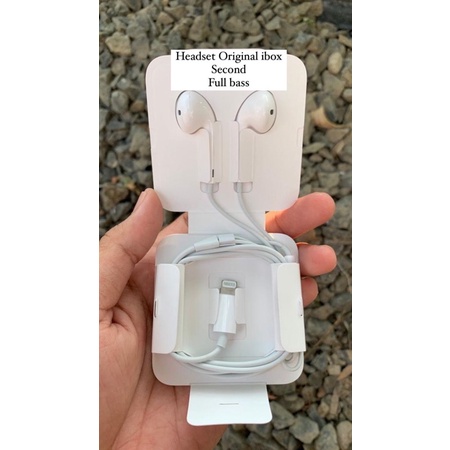 Earphone Original iPhone 7-14 Pro Max Copotan iBox New