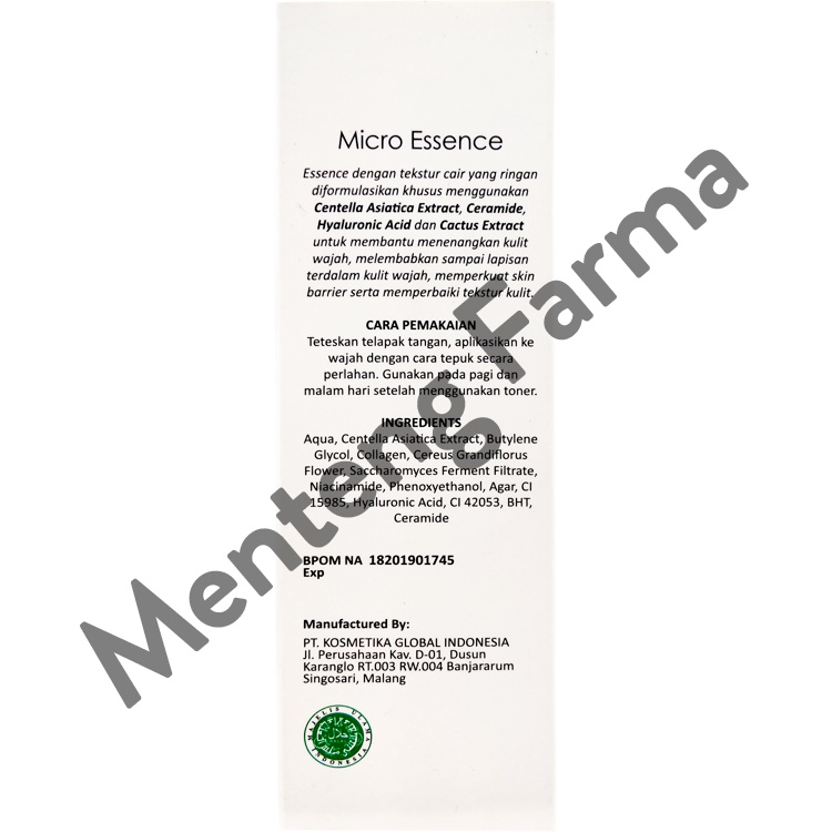 Ms Glow Deep Treatment Essence Centella Asiatica 100 gr