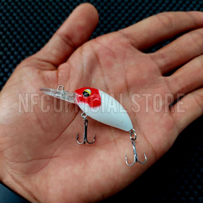 Mini Crankbait 6 cm 5 gram Floating Action Killer Umpan casting Kerapu