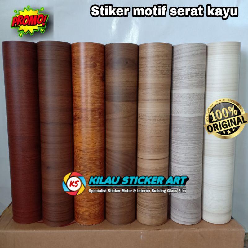 wallpaper dinding dapur motif kayu stiker kayu / wallpaper dinding kayu motif