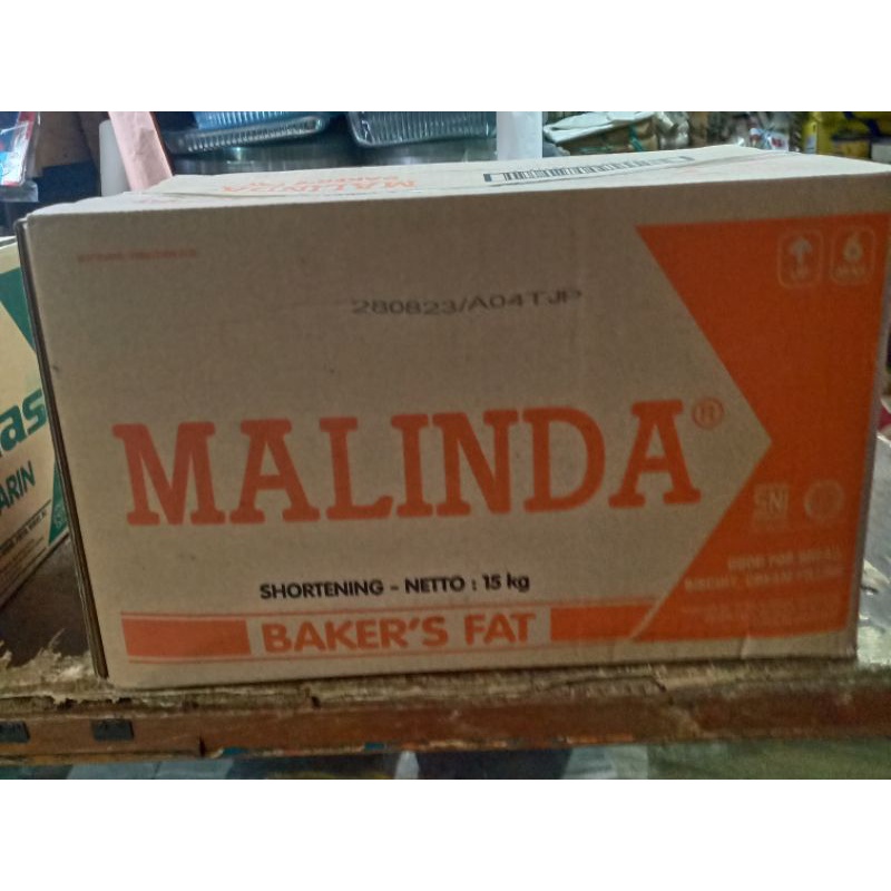 

Mentega Putih Malinda Baker's Fat / Shortening 15 kg