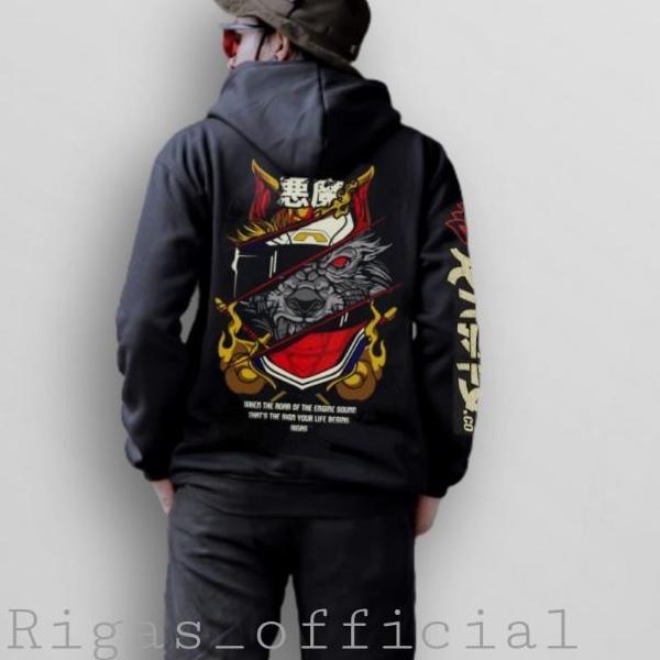 KODE-FR18 COD  Jaket Sweater Hoodie Pria Distro wadezigOriginal Big Size Jumbo M - XXL Hoodie Sunmor