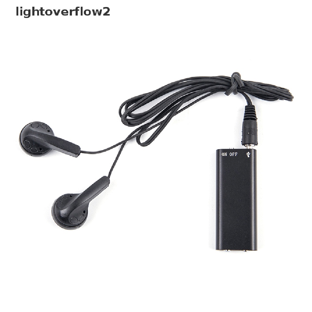 (lightoverflow2) Pen Perekam Suara Digital Mini USB 16 / 32G