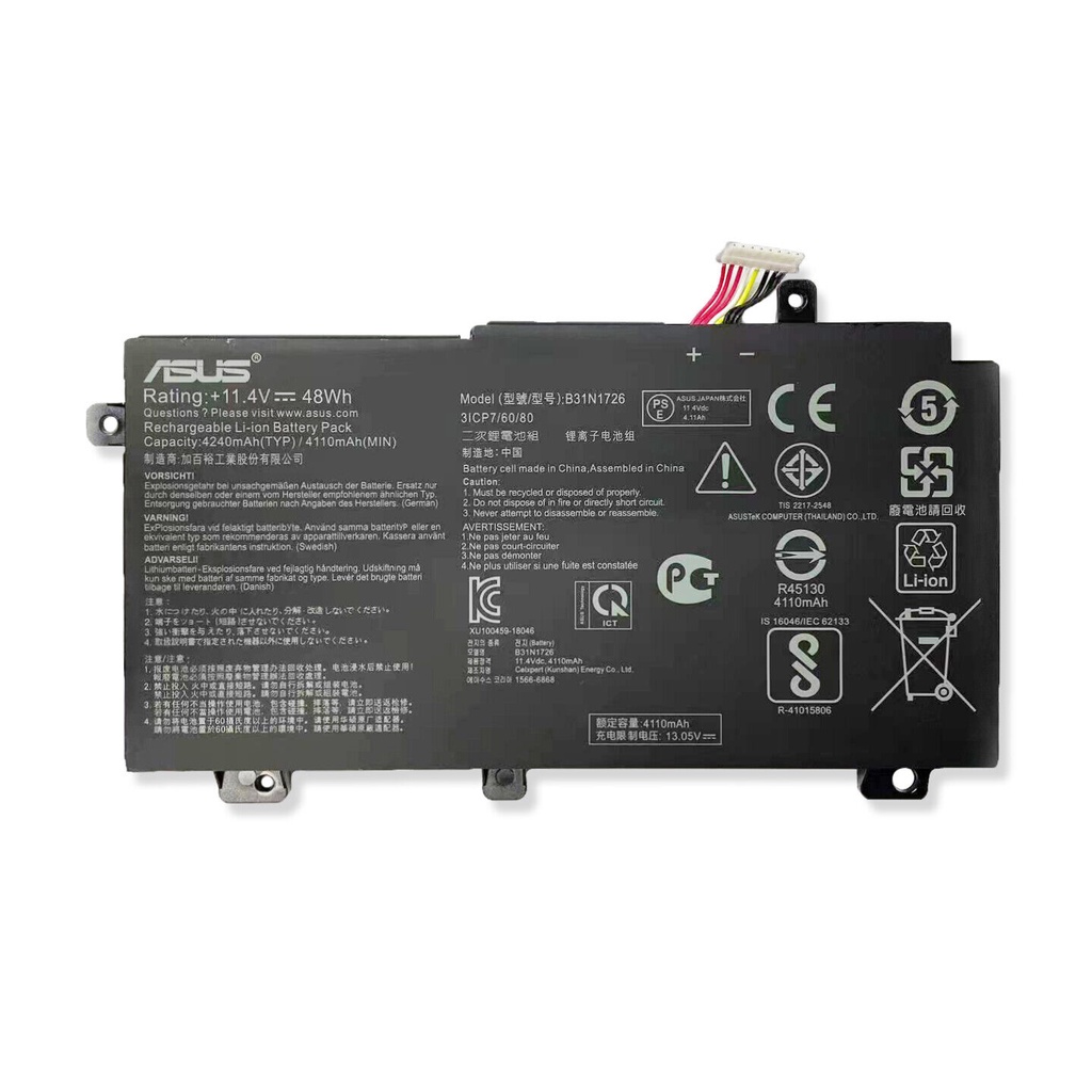 Baterai Asus TUF Gaming FX504 FX504G FX504GE FX505 FX505D B31N1726