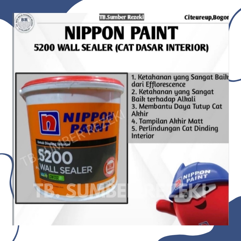 NIPPON PAINT WALL SEALER 5200 / 5200 WALL SEALER