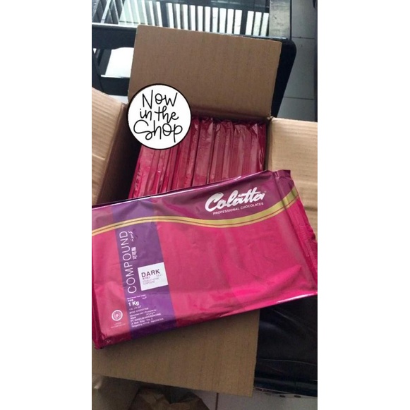 

[COD] Colatta Dark Chocolate Compound DCC 1 kg [COD]