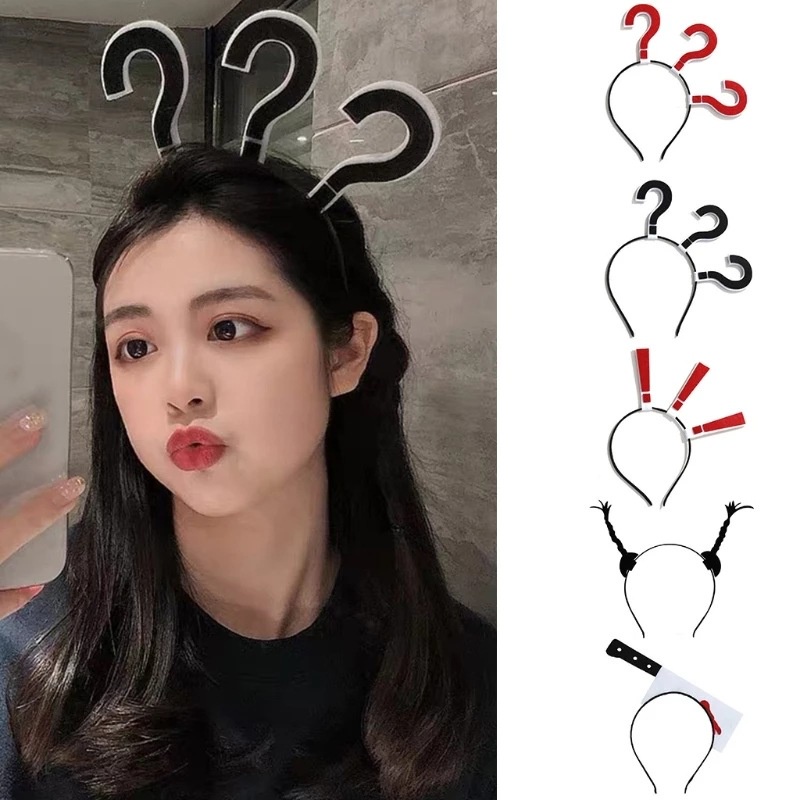 Jepit Rambut Motif Emoji Untuk Wanita