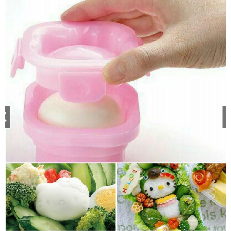 Cetakan Nasi/Telur Hello Kitty - Hello Kitty Sushi Rice/Egg Mold - Cetakan Bento