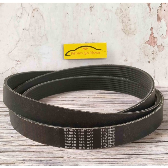 BANDO VAN BELT 7PK 1940 RIB BELT TALI KIPAS 7PK-1940 FAN BELT ALUR