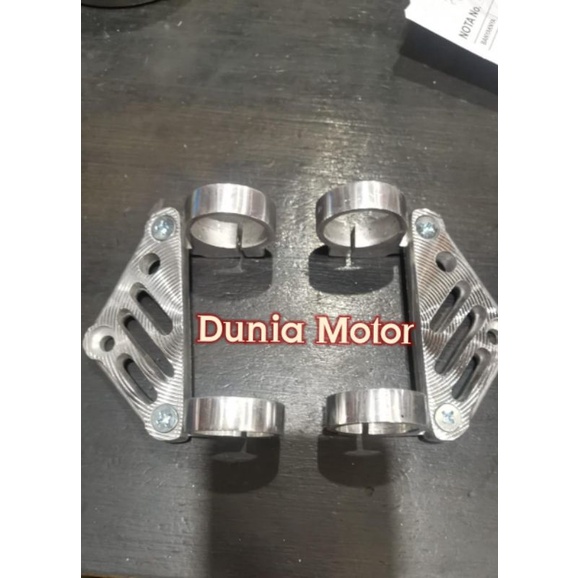 Breket Bracket Lampu Pesek Dmaker Daymaker Lampu Tiger Megapro Vixion Byson Scorpio Rxking Ninja  Ka