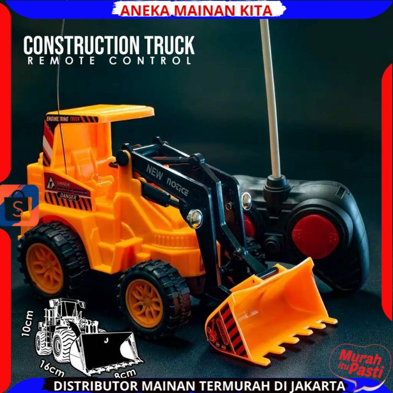 PROMO MAINAN ANAK RC BEKO TRUCK / REMOTE CONTROL TRUCK SET KONTRUKSI