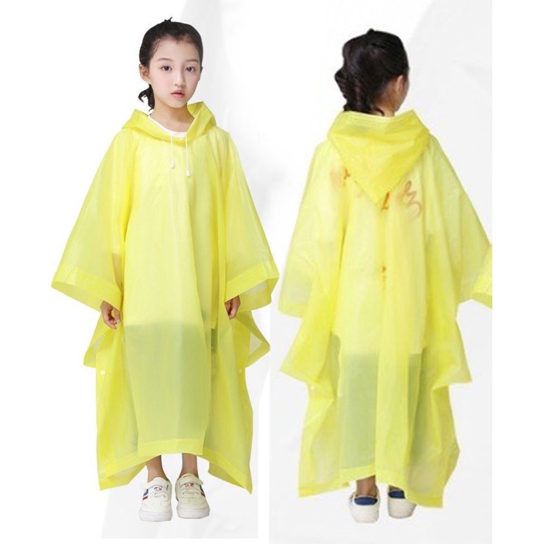 Jas Hujan Anak Model Ponco Jas Hujan Lightweight Children Poncho C.1020 Jas Hujan Anak Raincoat