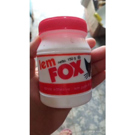 

Lem FOX / lem putih fox 150 gr