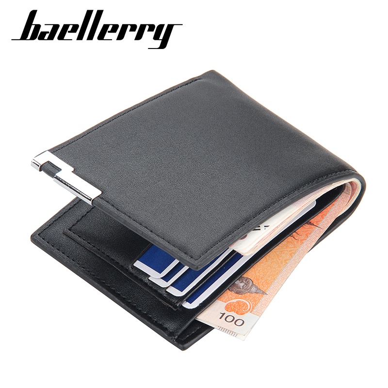 BAELLERRY D1835 Dompet Pria Bahan Kulit PU Leather Premium WATCHKITE WKOS